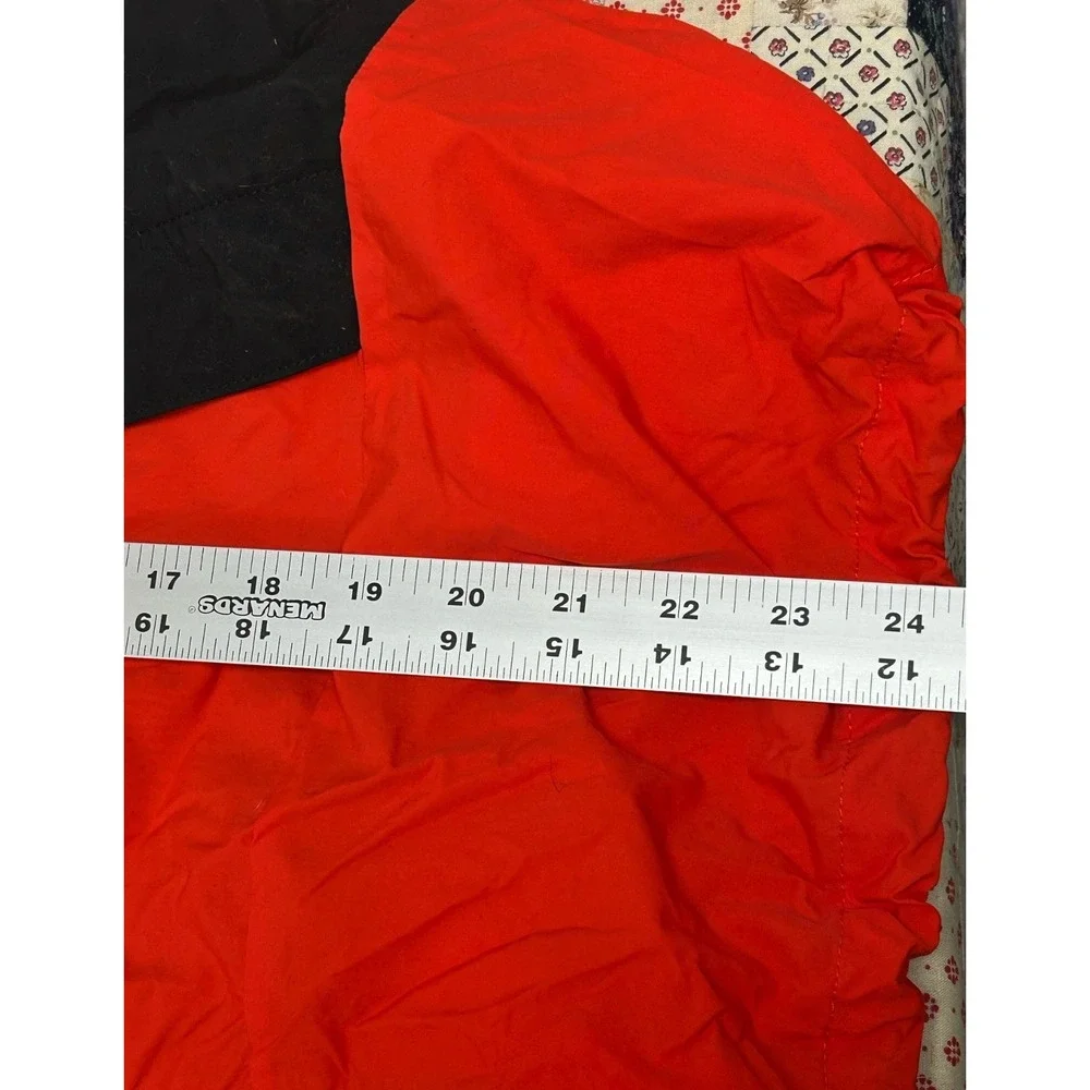 The North Face Men's Mountain Windshell Red Size XL Nylon Polyester
